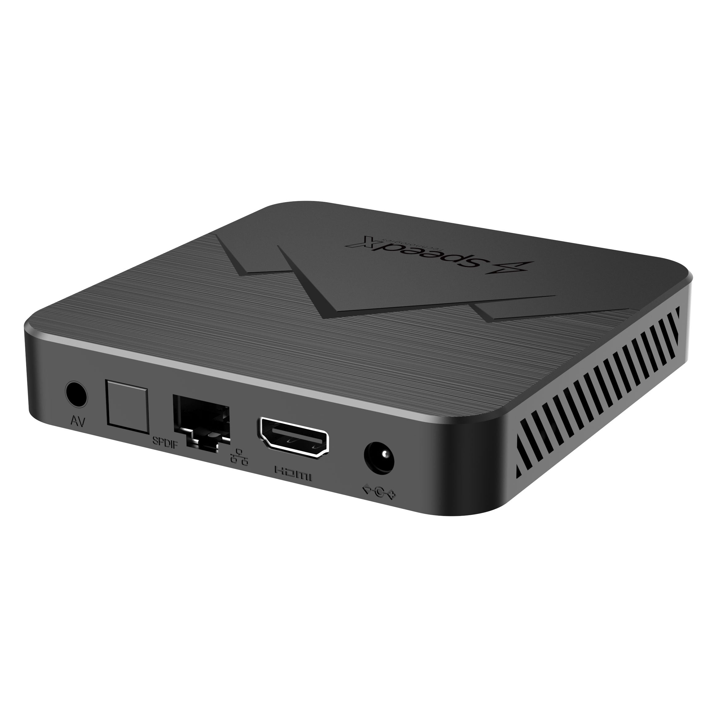 Speedx W30 Plus Zeon Quad-core Arm Cortex A53 Android 14.0v Dual Wifi Band 4k 60fps Smart Tv Box 4gb+64gb Air Mouse With Voice Control