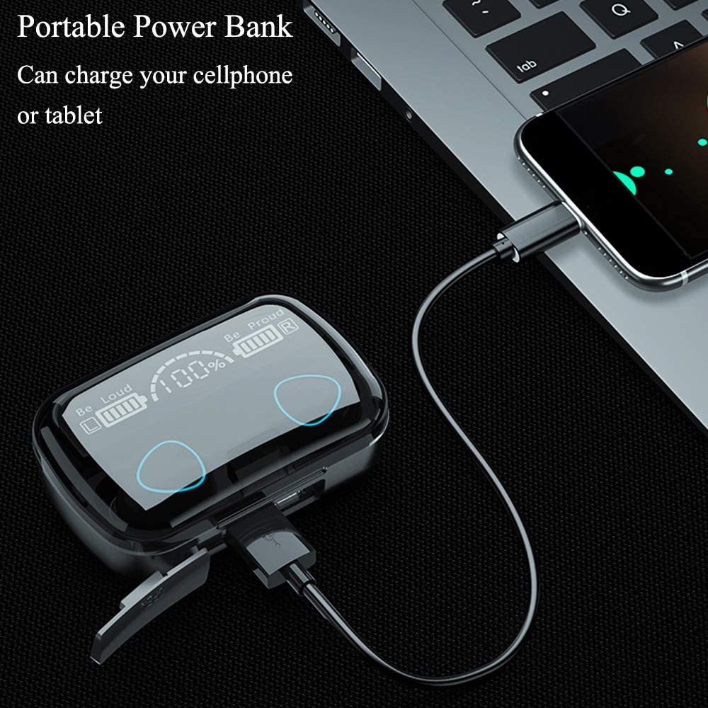 M10 Wireless Earbuds Bluetooth Earphones Noise Cancellation Hifi Quality