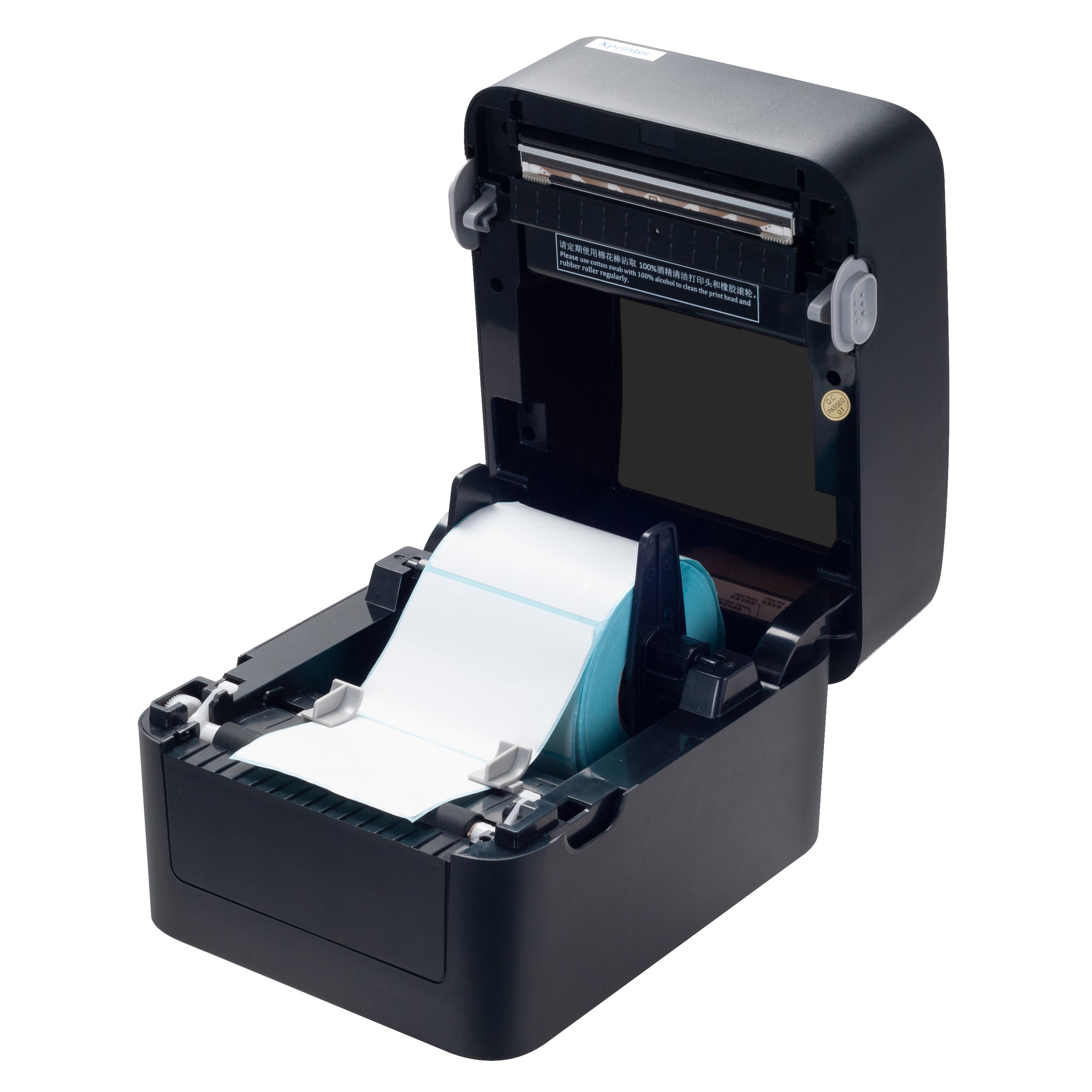 Speed-x Sp-700u 4 Inch Thermal Receipt And Label Printer With Usb Interfac,152mm/s Printing Speed Black Colour