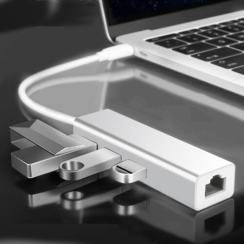 Type C 3.1 To Lan And Usb Hub