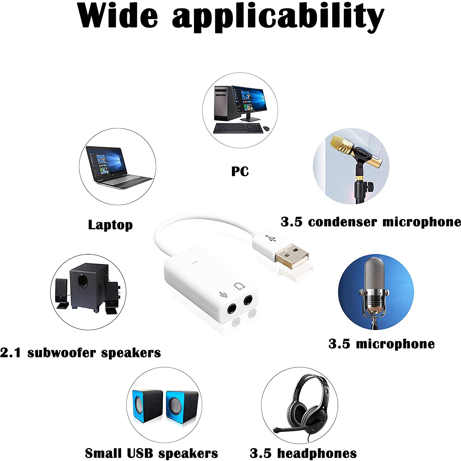Usb Sound Card 7.1