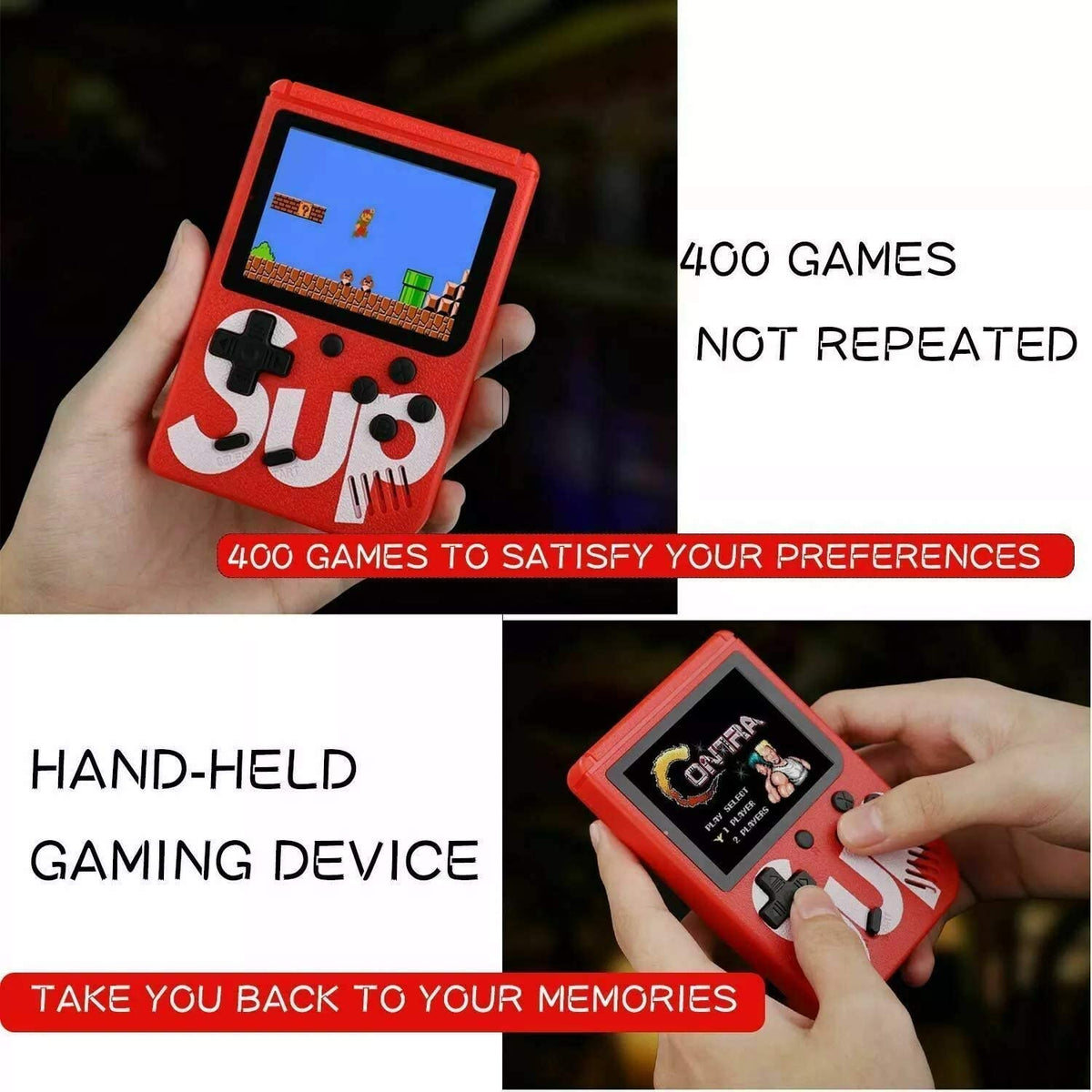 Sup Game Box 400 In 1