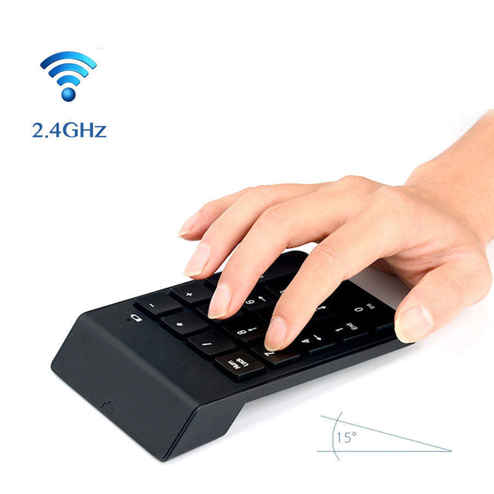 K1 Wireless 2.4ghz Numpad Black