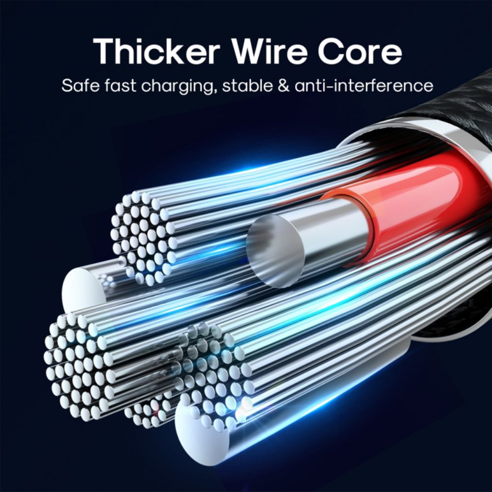 Joyroom S-cc100a12 Type-c To Type-c 100w Data Cable 1.2m Black