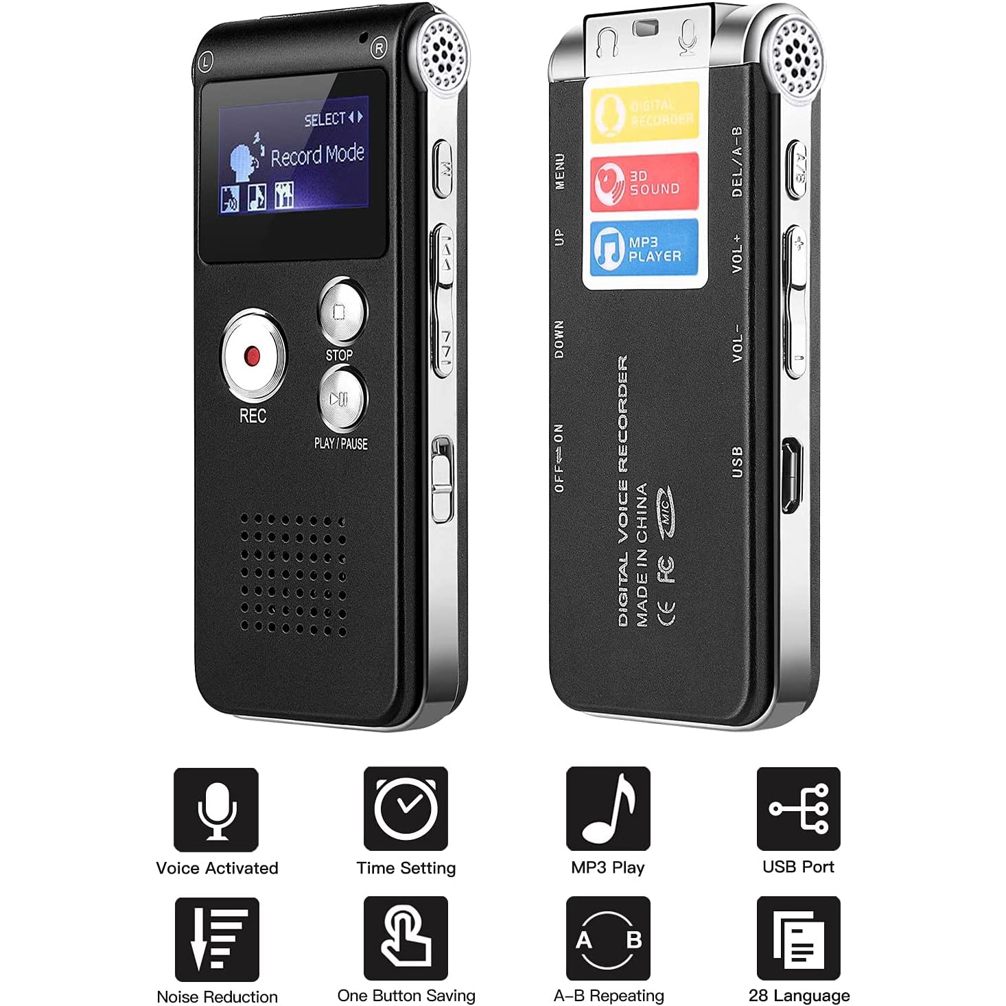 Voice Recorder 8gb