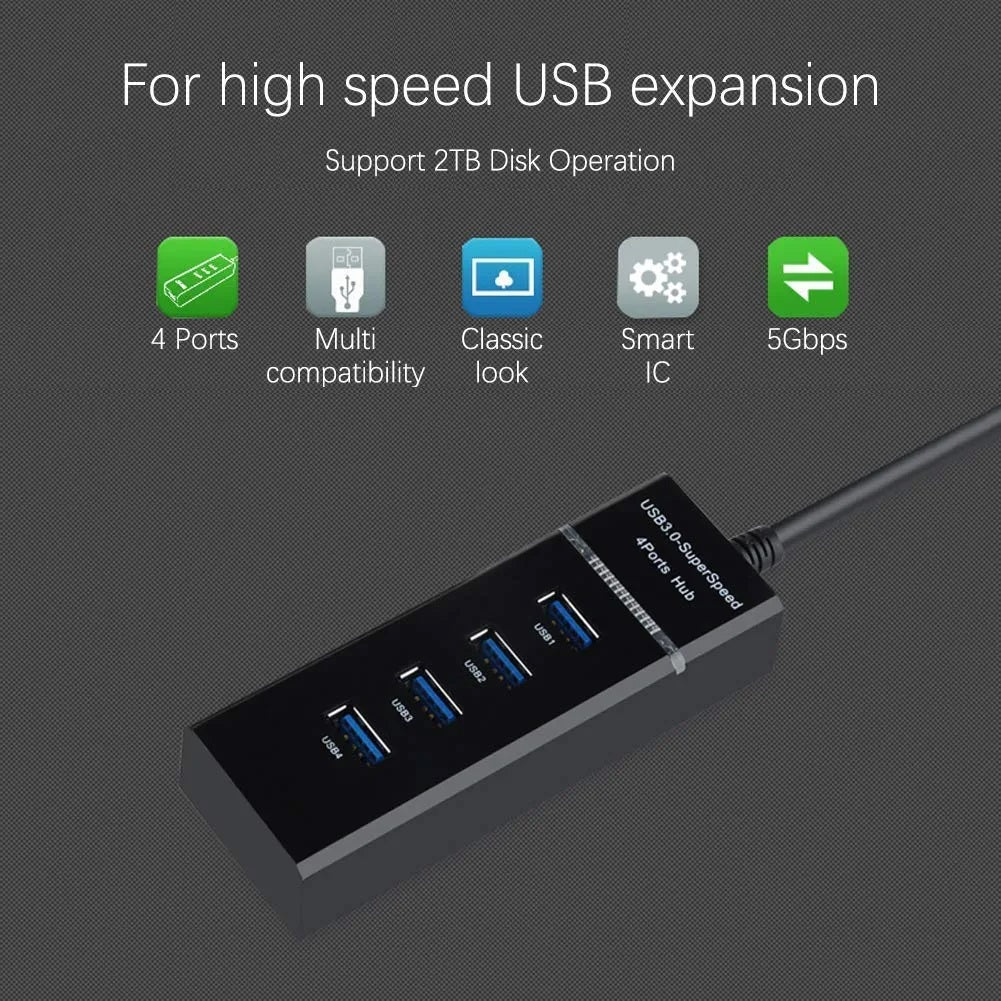 Usb Hub 3.0 4 Port 303