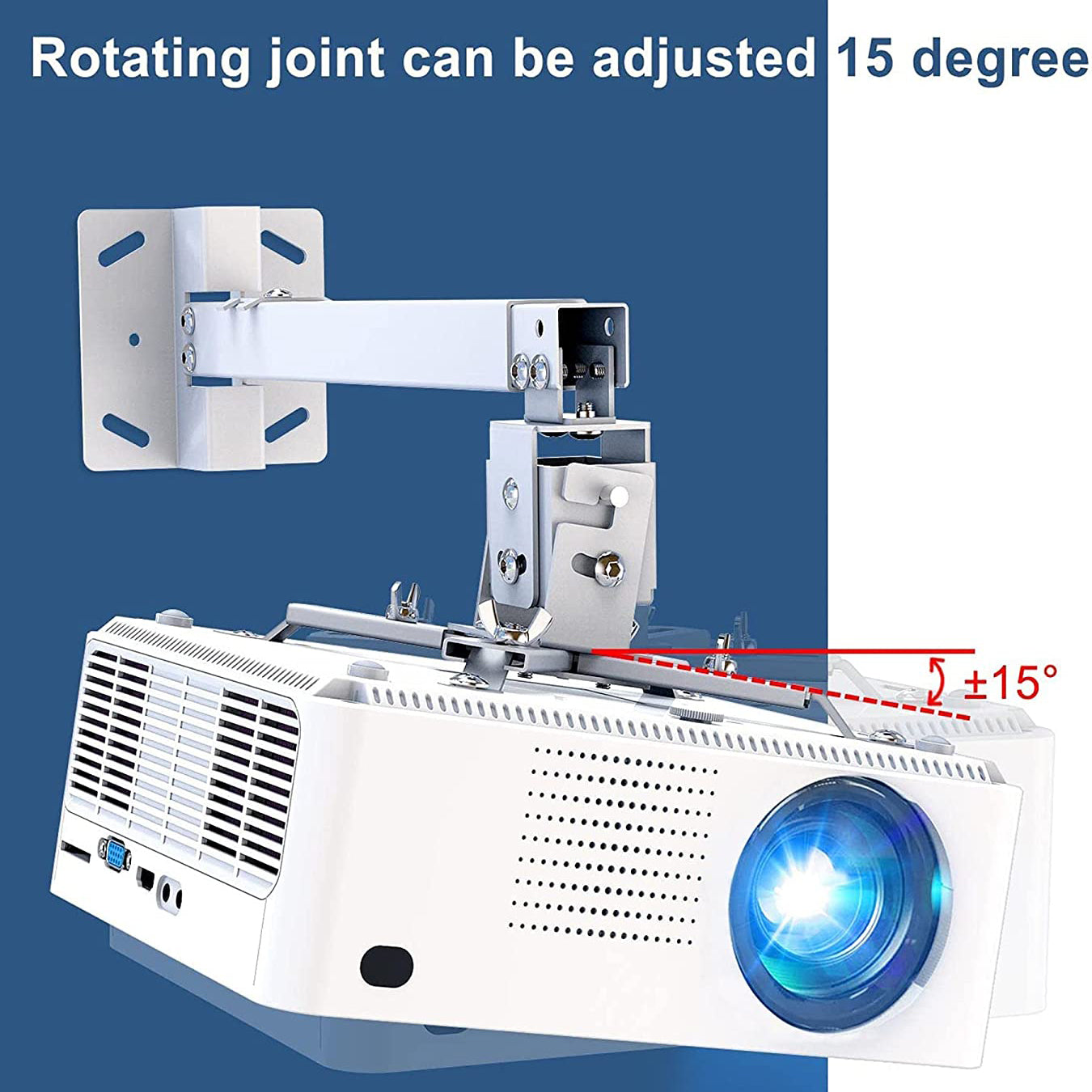 Projector Ceiling Mount Kit Heavy Gauge (square Type) Stand 4feet 1.2m