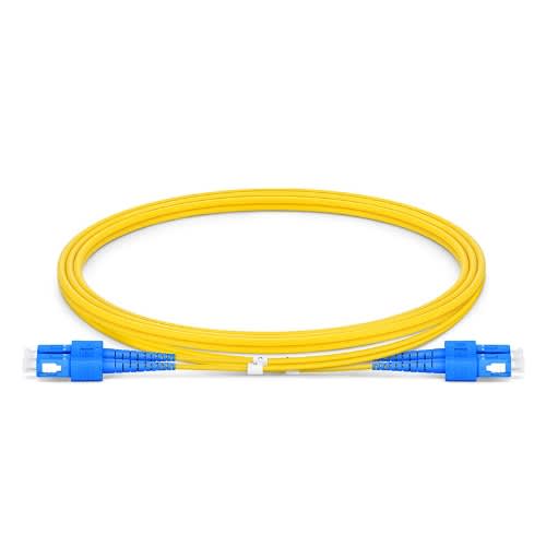 Fiber Patchcord Sc/upc Sm Duplex Dual Core Optical Cable 3m