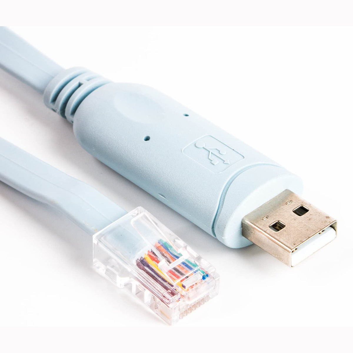 Rs232 Ftdi Chip Usb To Rj45 Usb Console Cable 1.8m