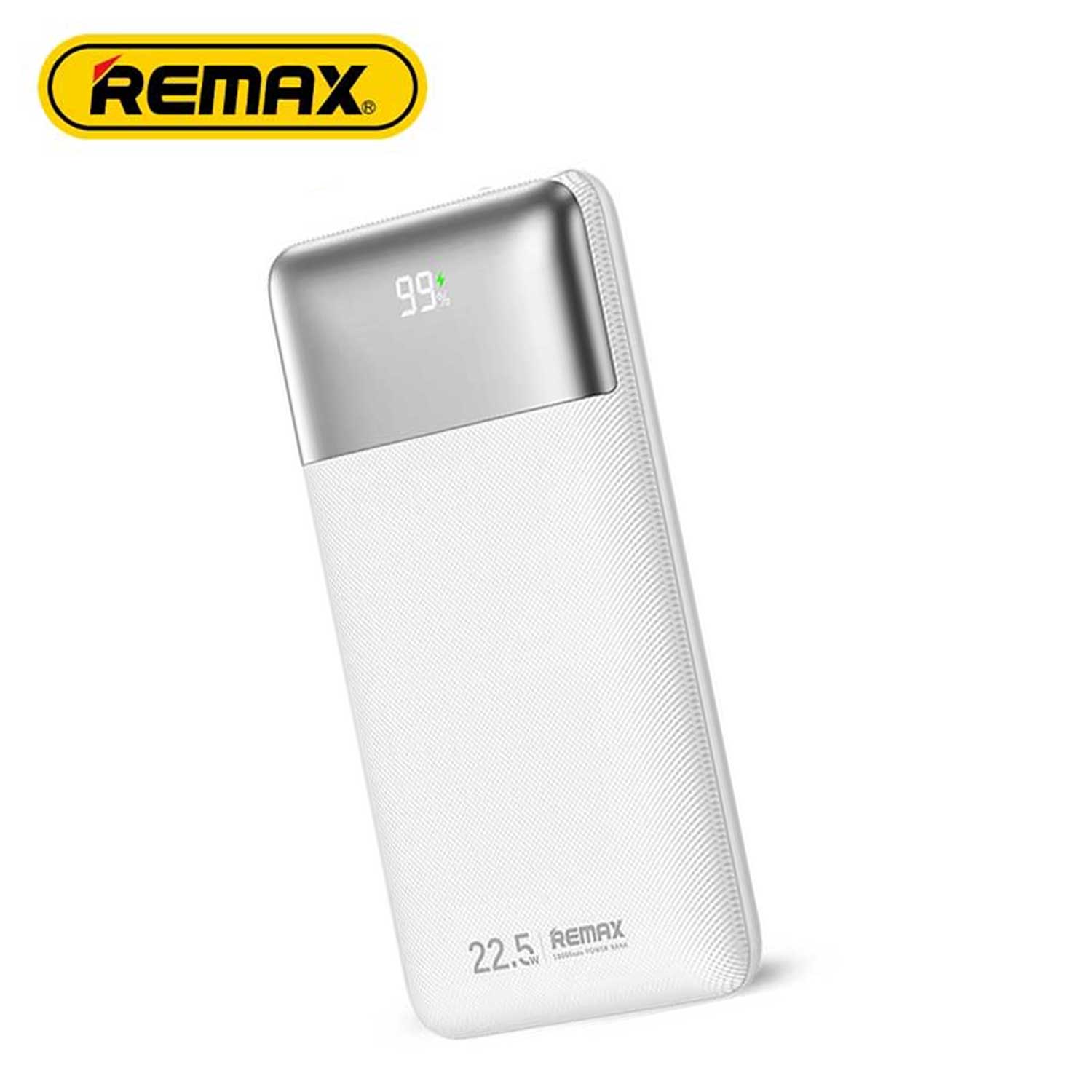 Remax Kiyuan Series 20w+22.5w Pd+qc Fast Charging Power Bank 10000mah Rpp-5 White