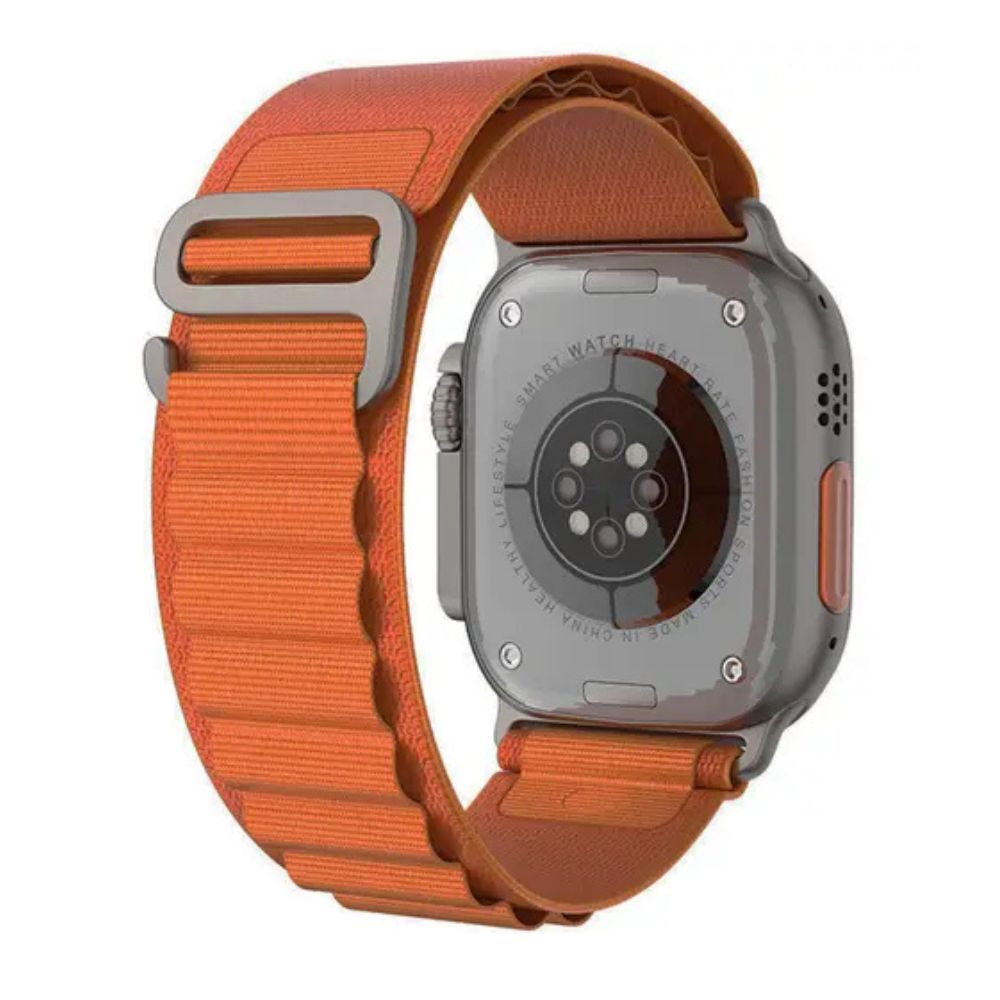 Js9 Ultra Max 2.12 Inch Amoled Screen Smart Watch Ultra 49mm Men Series 8 Nfc Wireless Charging Sports Watch With Wearfifit Pro App (orange)