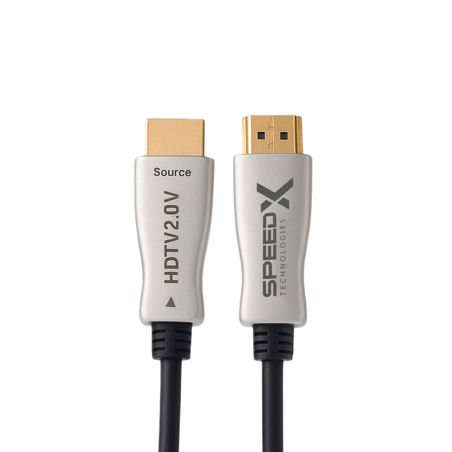 Speed-x 60m Fiber Hdmi Cable 2.0/2.1 Aoc(active Optical Cable) 30awg Copper Support 4k 8k Uhd (full Length)