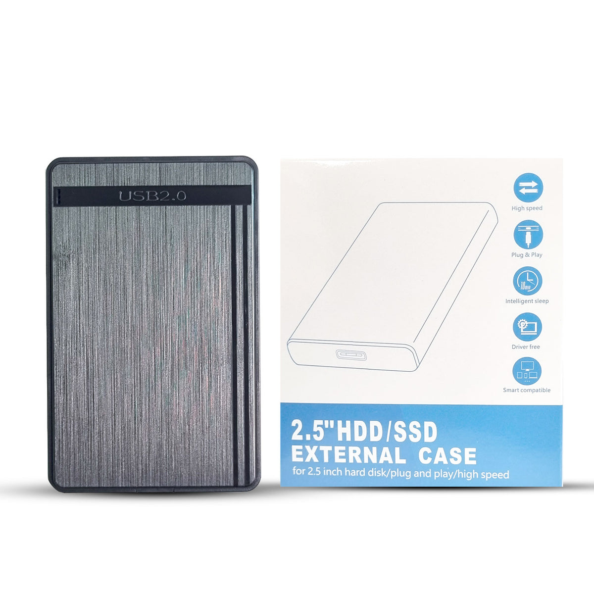 New Hard Disk Hdd 2.5 Inch Case 2.0