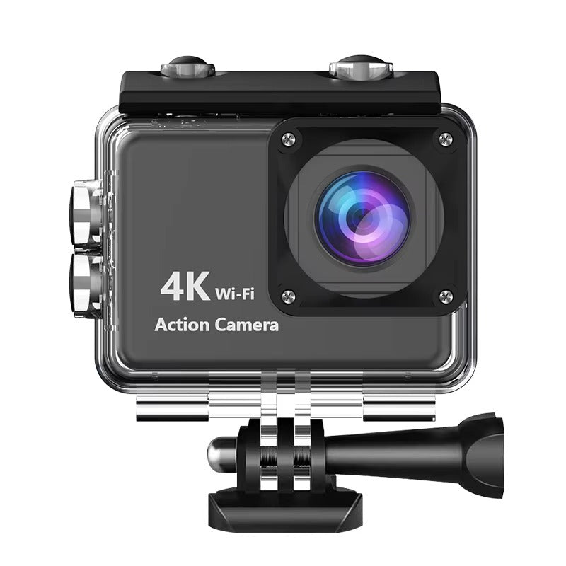 V22 4k Ultra Hd Mini Action Sport Camera Waterproof With Wifi & Touch Screen
