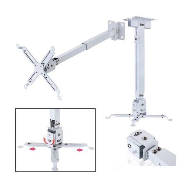 Projector Ceiling Mount Heavy Gauge (square Type) 2 Feet 0.6m (iron)