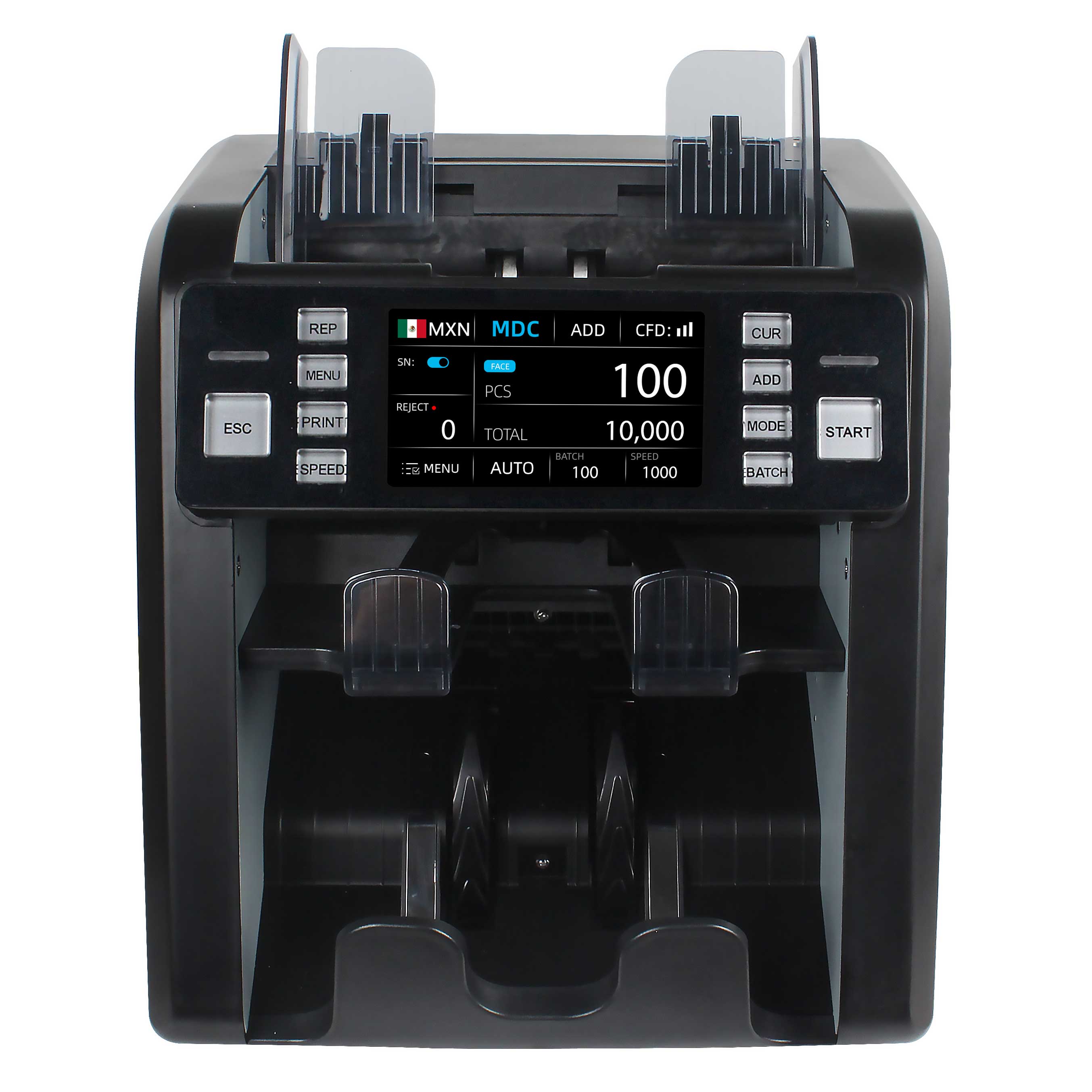 Speedx Sp-950a Double Pocket Auto Identity Multi Currency Advanced Counting Machine