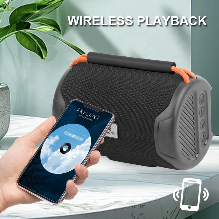 Kisonli Q39 Mini Wireless Bt 5.3 Surround Sound Speaker