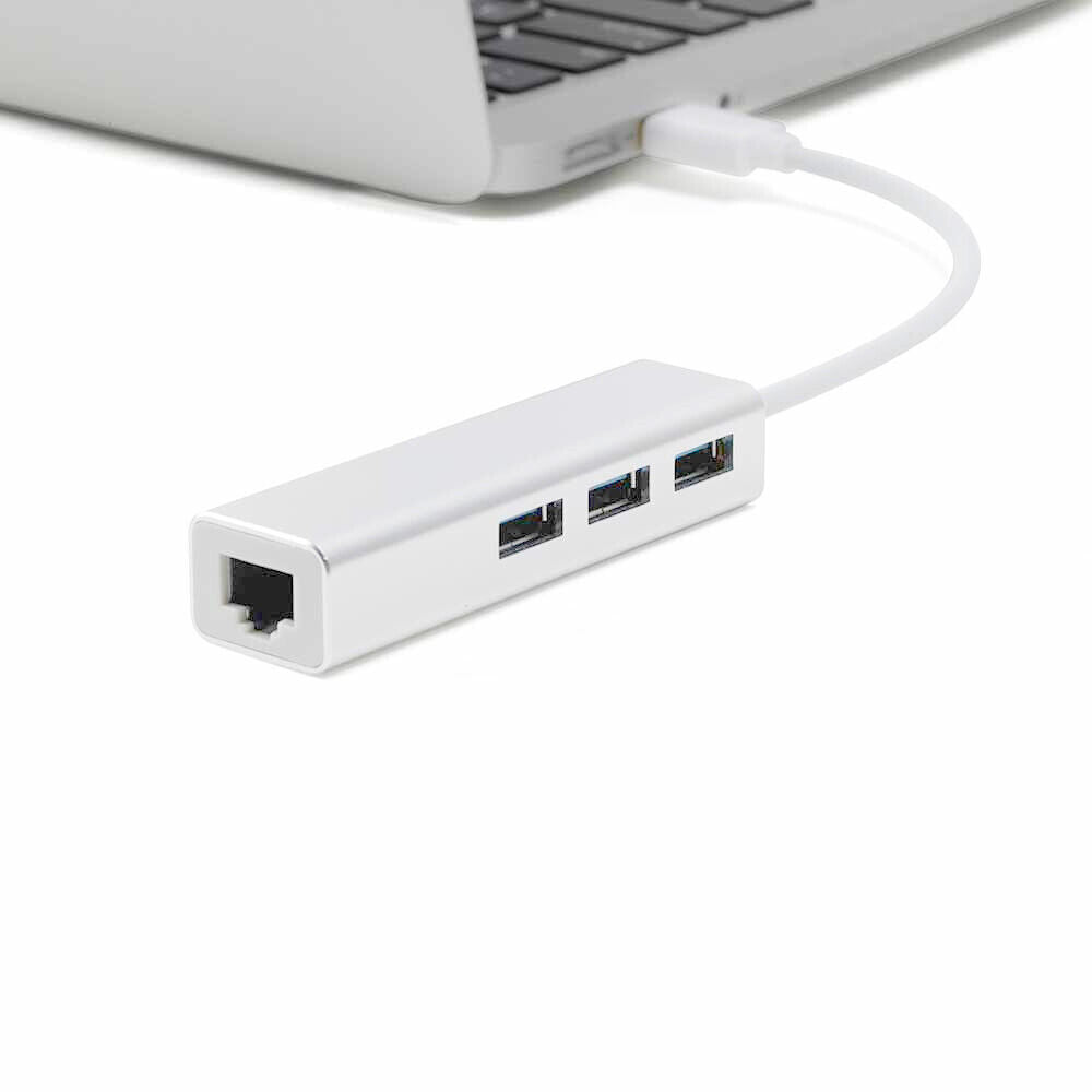 Type C 3.1 To Lan And Usb Hub