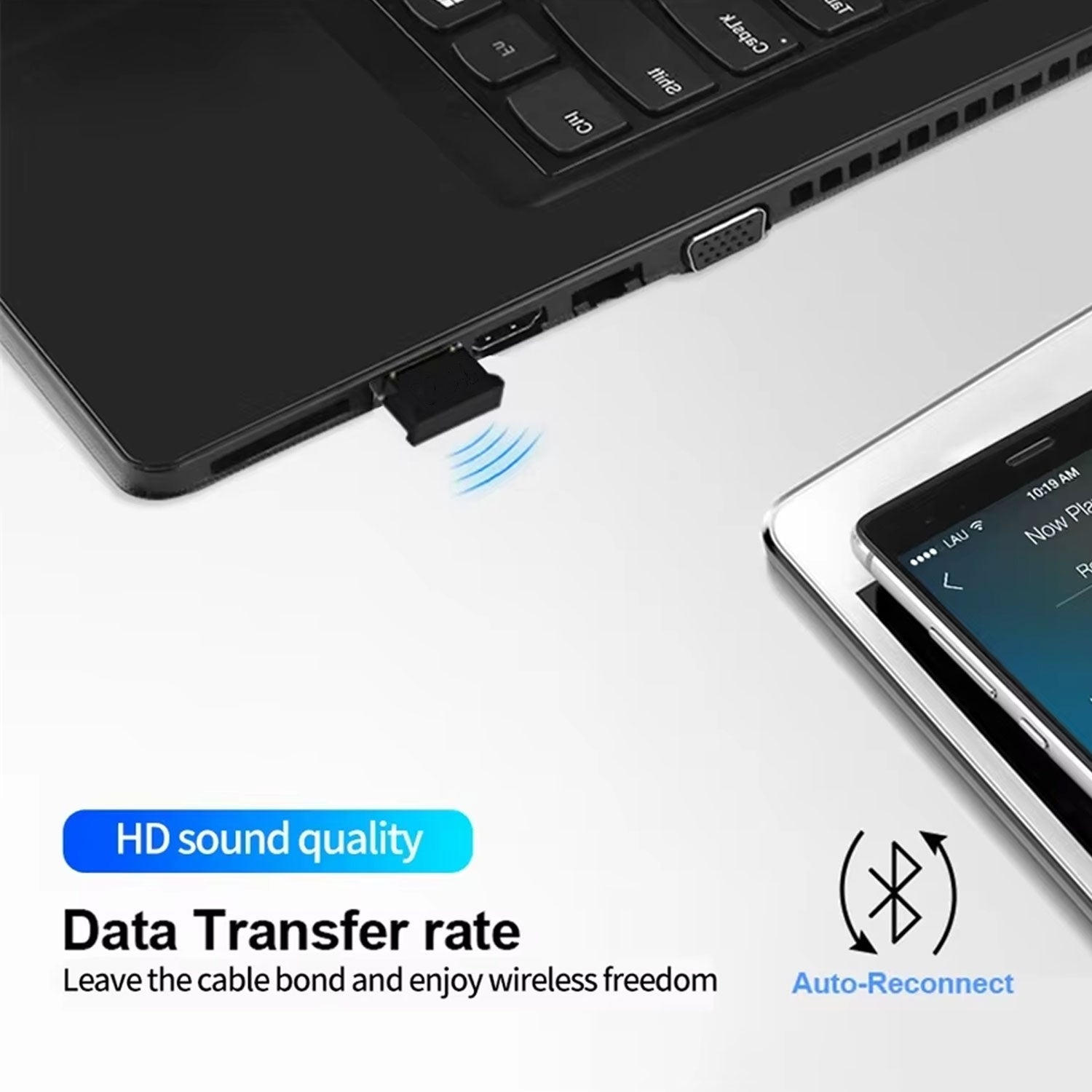 Speedx Alfa B153 Bluetooth 5.3 Usb Dongle