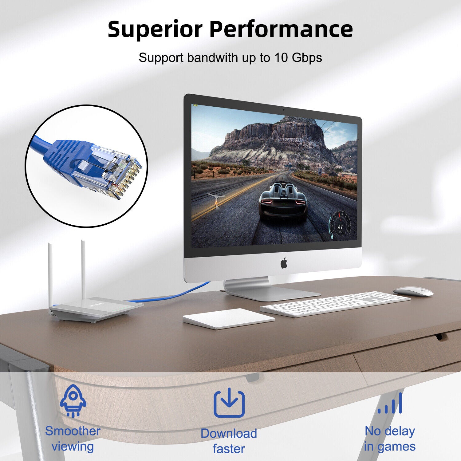 Lan Cable Cat 6 Utp 15m