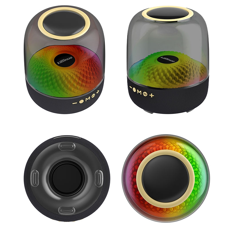 Lp90 40w Wireless Bluetooth Rgb Led Speaker Black