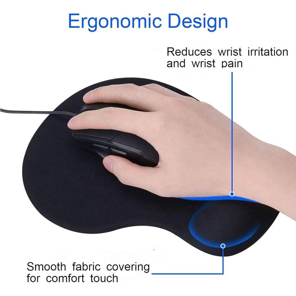 H18 Gel Mouse Pad With Wrist Pad