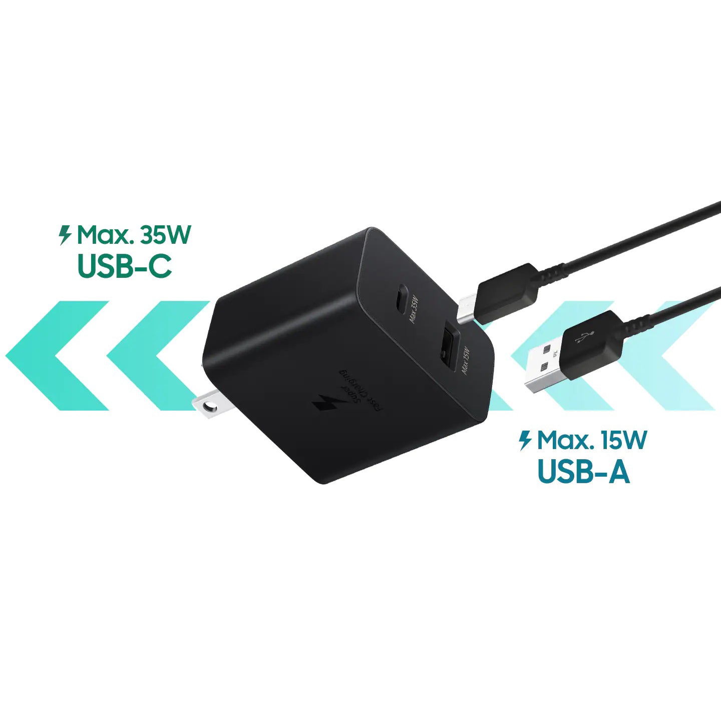 35w Samsung Type-c + Usb Fast Charger