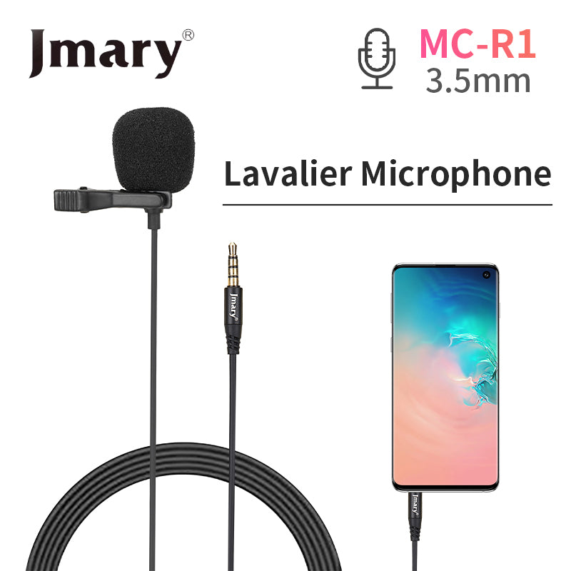 Jmary Mc-r1 3.5mm Professional Lavalier Microphone