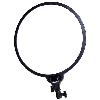 Neepho 33cm Led Soft Ring Light With 360 Rotating Pan Tilt