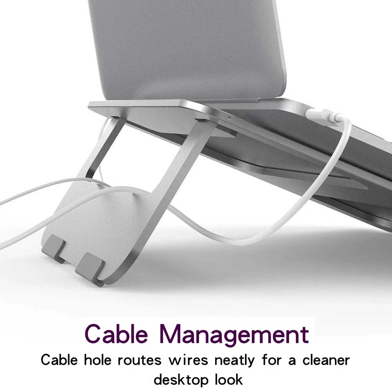 Aluminum Alloy Tablet Holder For Laptop Stand