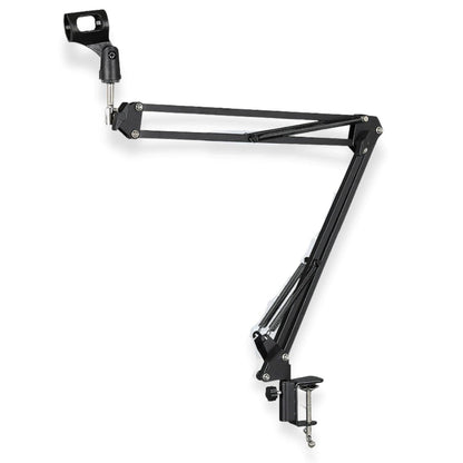 Syga 35 Metal Cantilever Microphone Desktop Universal Capacitor Wheat Stand (black)
