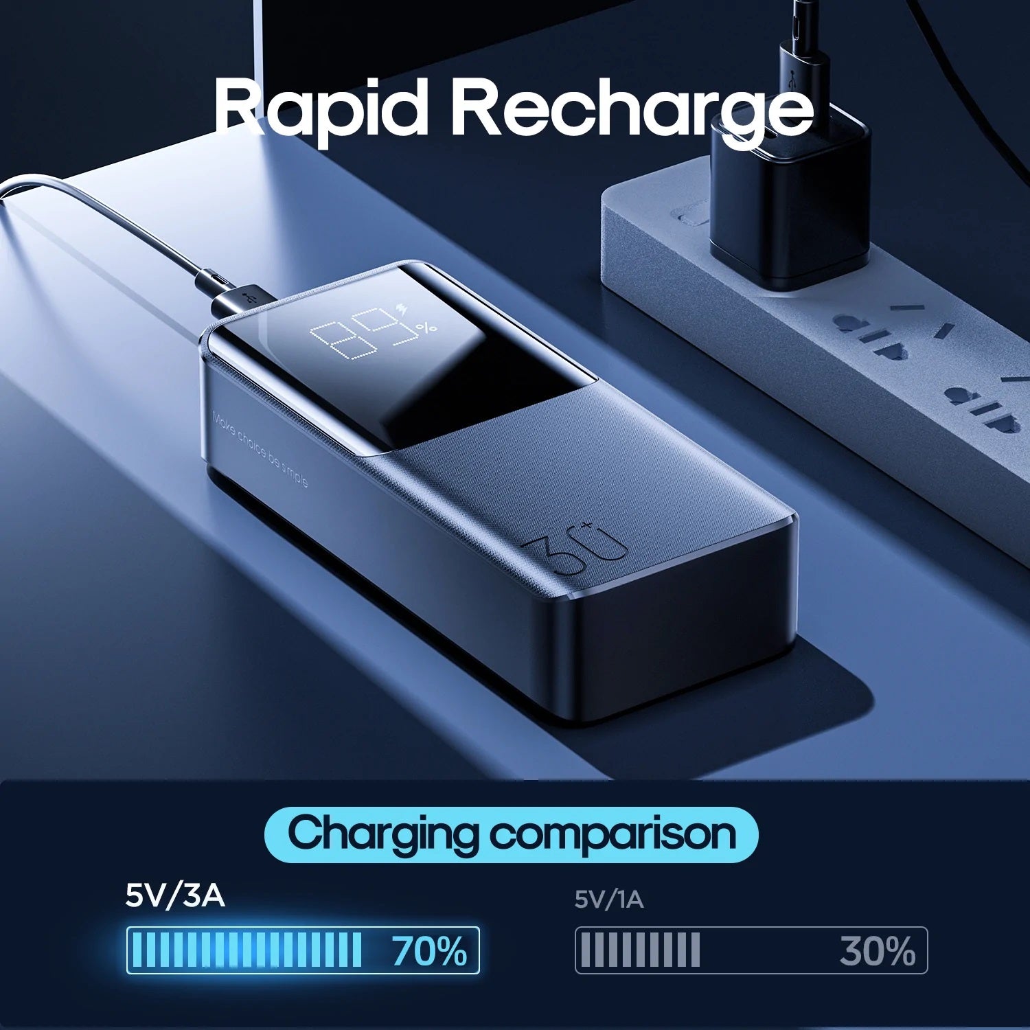 Joyroom Jr-qp193 22.5w Power Bank 30000mah