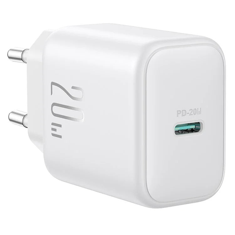Joyroom Jr-tcf20 Eu Plug Pd 20w Type-c Fast Charger White