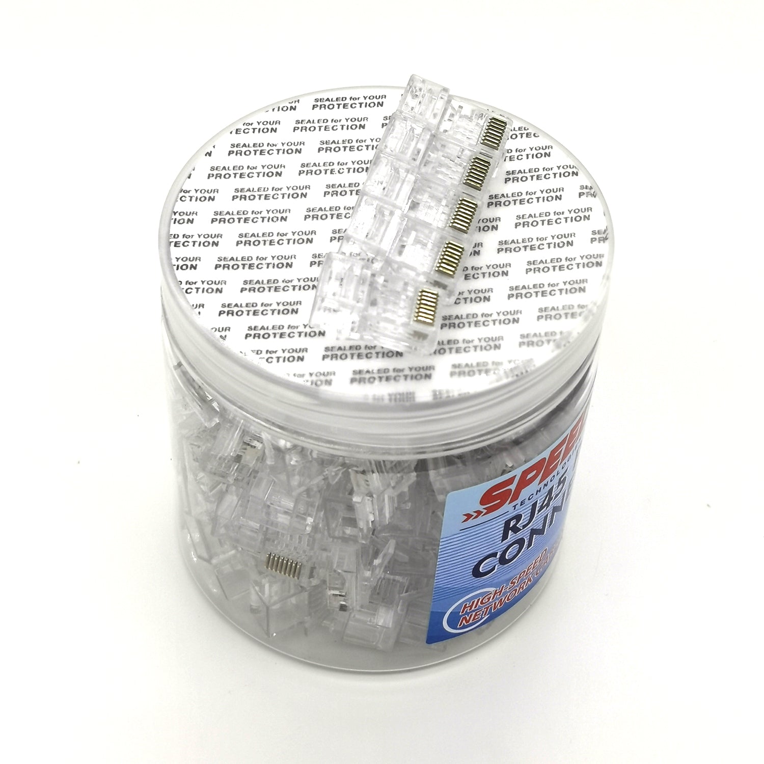 Speedx Cat6 (fu) Utp Conenctor 100 Pcs Per Bottle