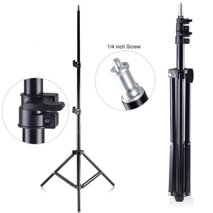 210cm Selfie Ring Light Portable Tripod Stand Fit For Live Photo Studio