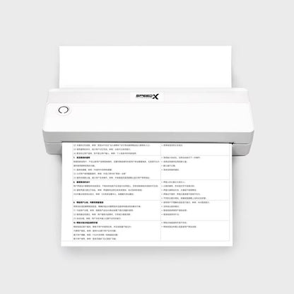 Speed-x Sp-a42 (bt+wifi) A4 Portable Inkless Thrmal Prnter 10mm/s