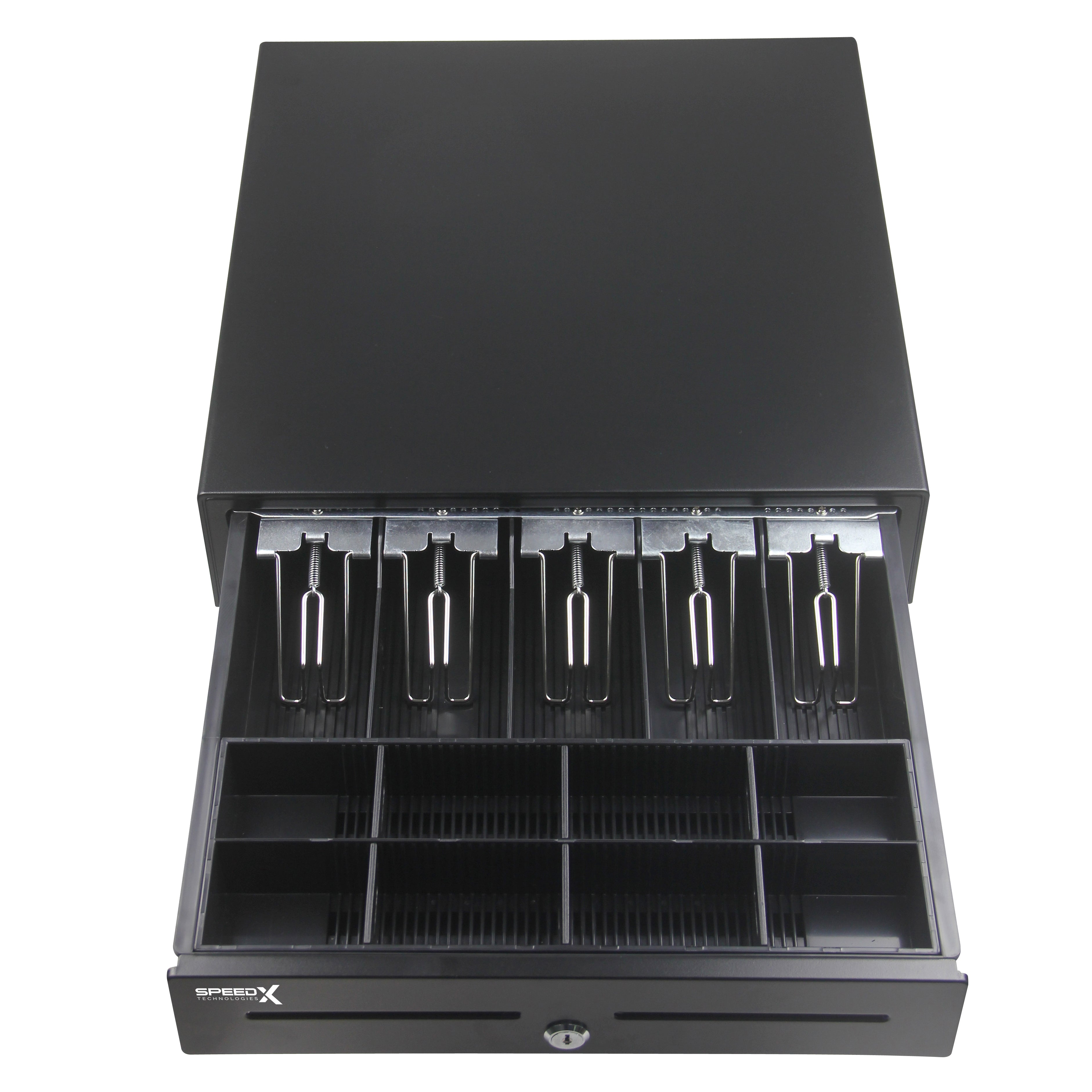Speed-x Sp-360d 5 Bill 8 Coins High Temperature Paint Cash Drawer With Metal Tray 7.6kg Havey Duty
