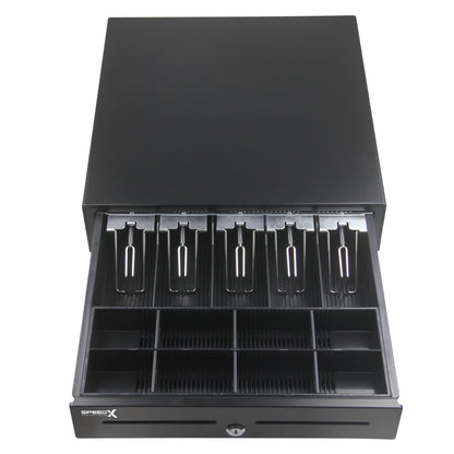 Speed-x Sp-360d 5 Bill 8 Coins High Temperature Paint Cash Drawer With Metal Tray 7.6kg Havey Duty