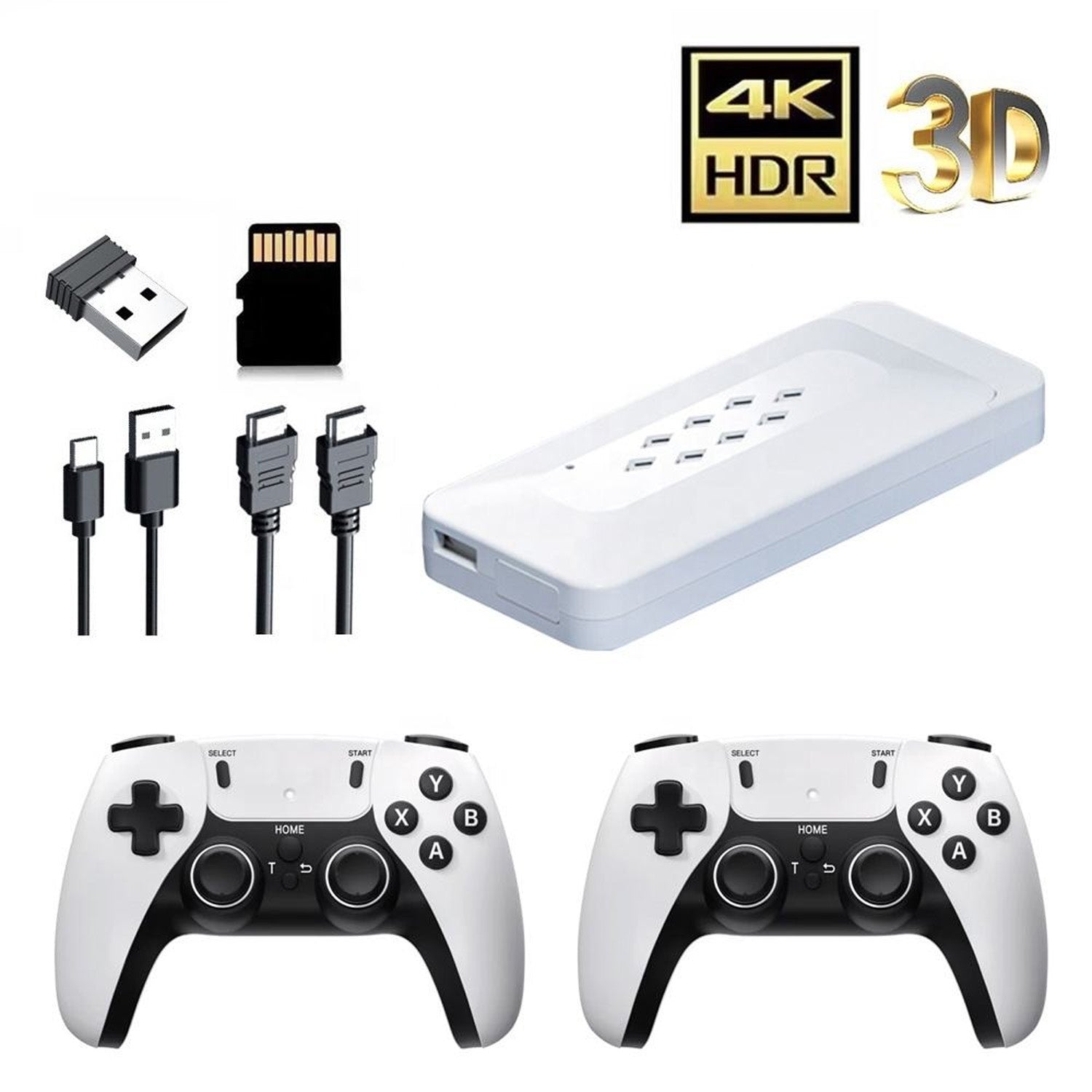 M22 64gb Retro 30,000+ Gaming Stick 1080p Hd Graphics, With 52 Emulators Classic Edition