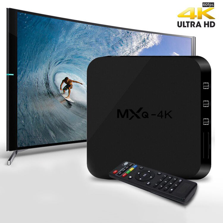 Smart Box Mxq 4k Quad Core 1g+8g