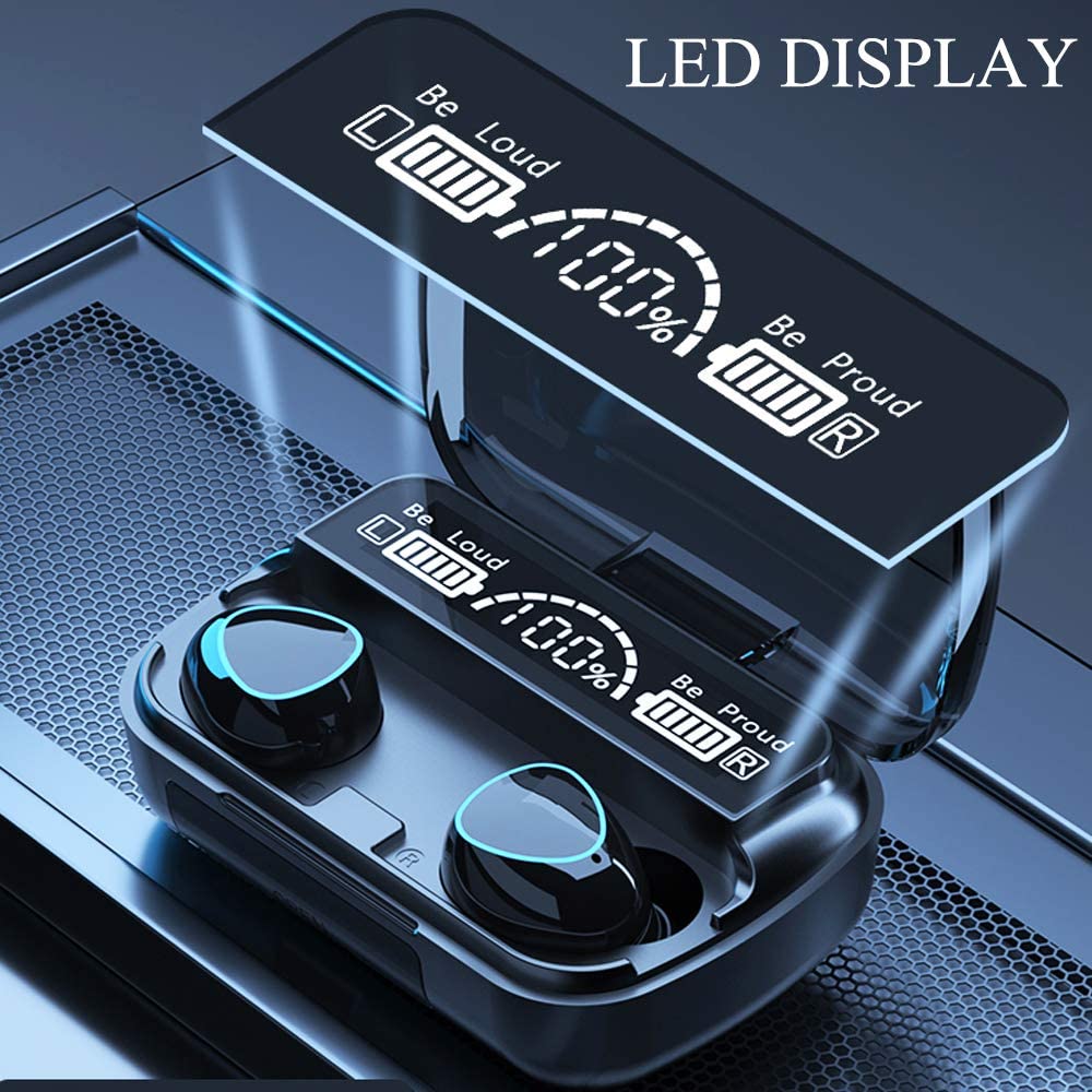 M10 Wireless Earbuds Bluetooth Earphones Noise Cancellation Hifi Quality