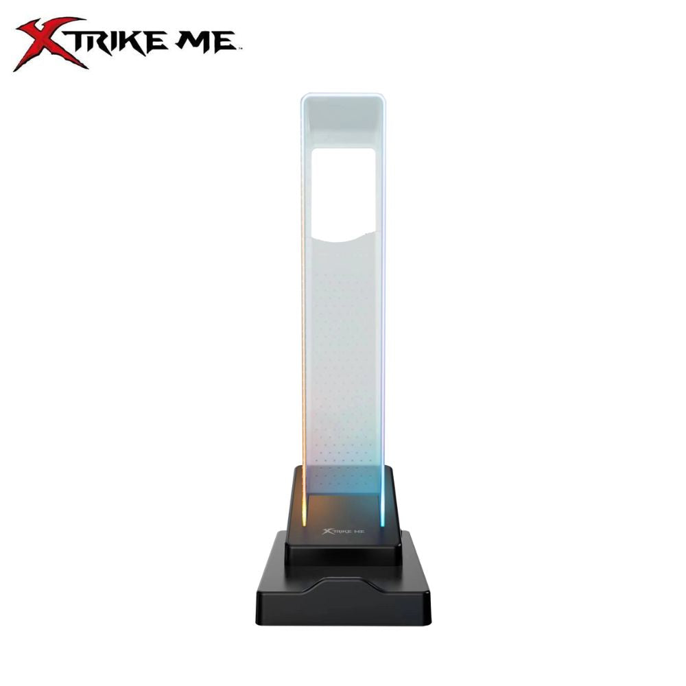 Xtrike Me Ht-09 Headset & Phone Stand With 4 Usb Port And Led Light