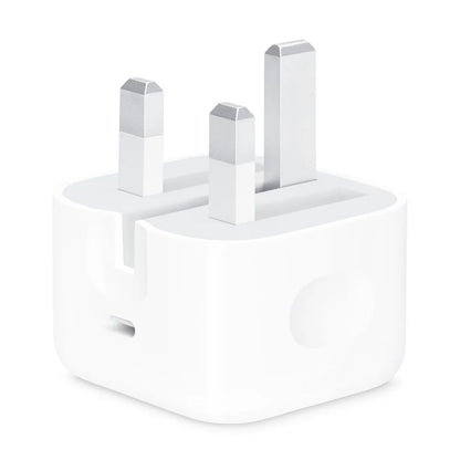 25w Iphone Usb-c Pd Power Adapter Charger 3 Pin (uk Pin)