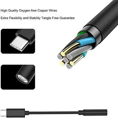 Usb Type-c To 3.5 Mm Headphone Jack Adapter