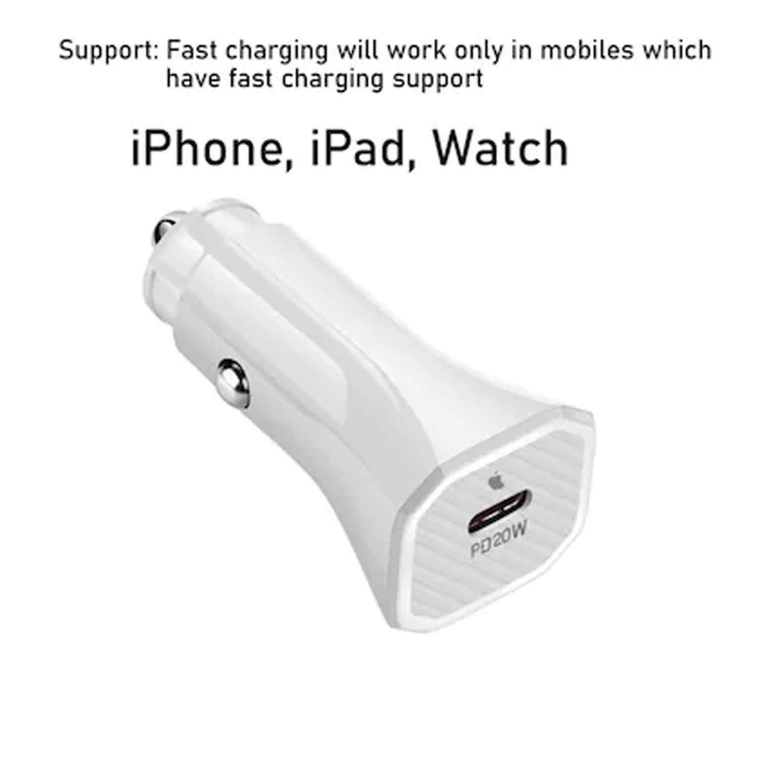 Iphone Car Charger Usb-c 20w