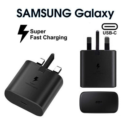 Samsung 25w Uk Pin Original Pd Adopter Usb-c