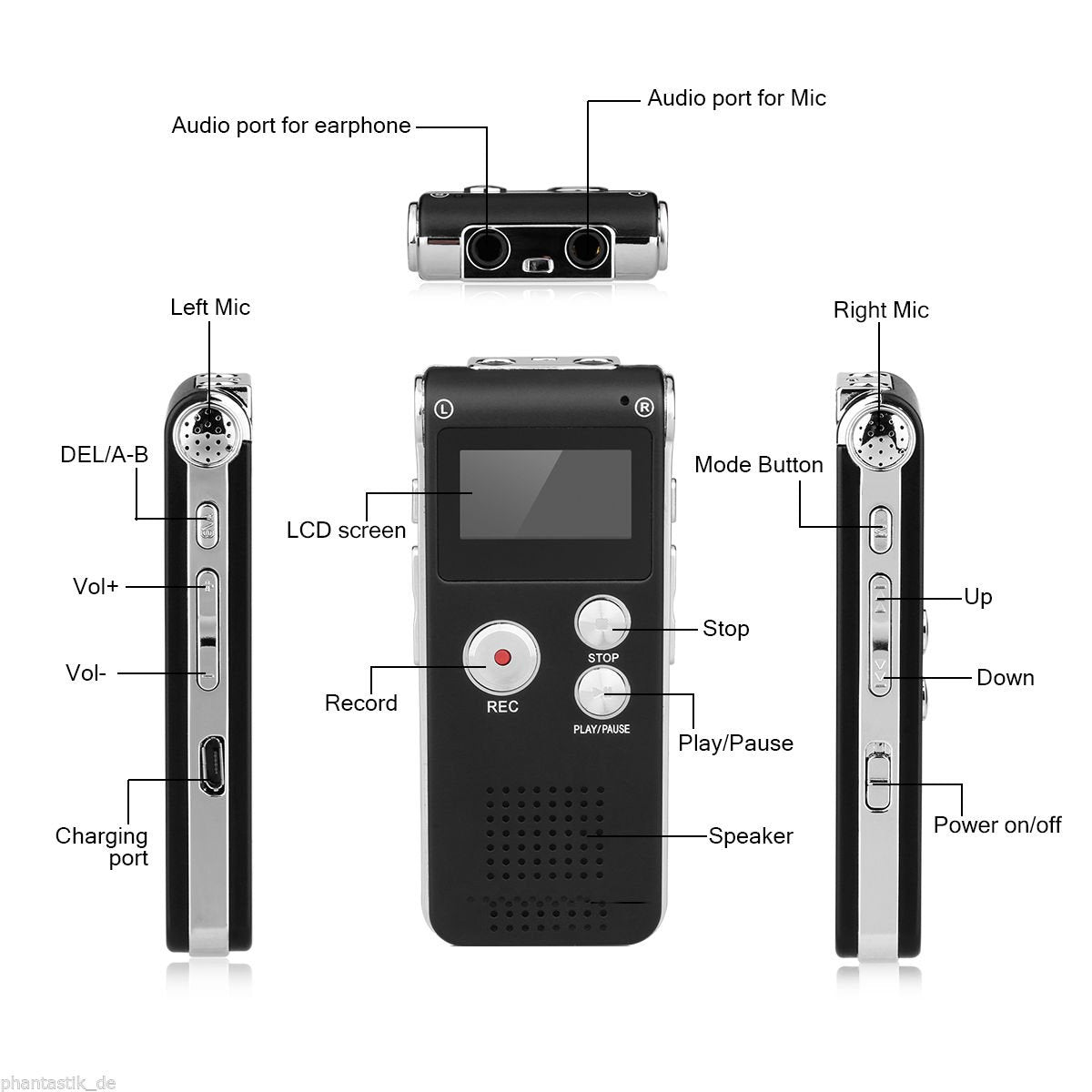 Voice Recorder 8gb