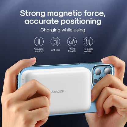 Joyroom Jr-w020 20w Wireless Power Bank 10000mah White
