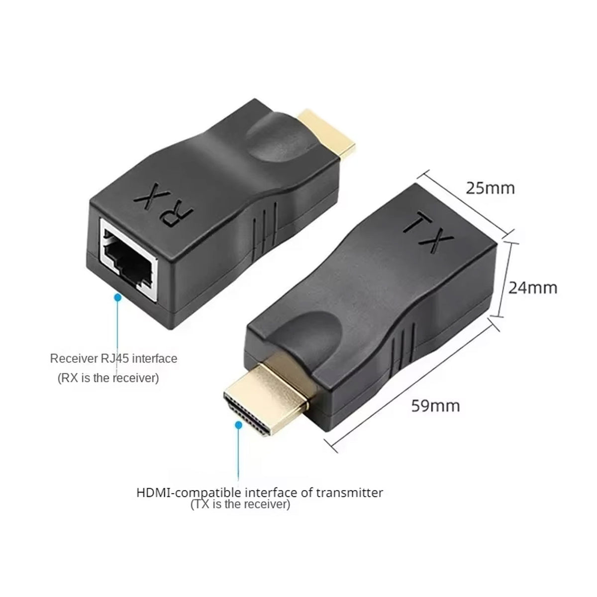 Speed-x Sp-ex30 Hdmi Range Extender Cat6 30m