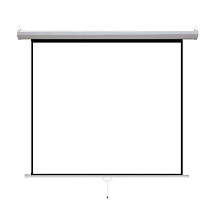 Projector Screen 100 Inch Manual 7x5 Feet 4:3mw Speed-x (fine Quality)